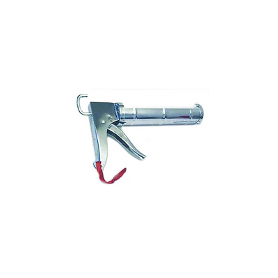 Pistola silicone cromata
