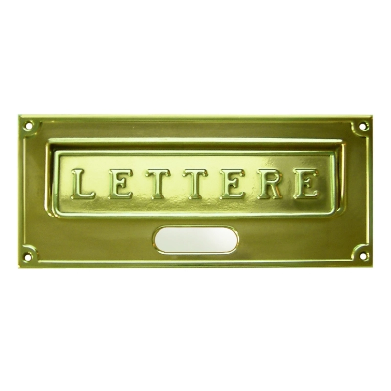 Placche per lettera roma