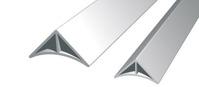 Progress Soluzione per l'edilizia smusso triangolare stondato in pvc Progress Profiles - Progress Profiles