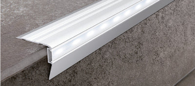 Progress Profilo per gradini prostair led in alluminio anodizzato Progress Profiles - Progress Profiles