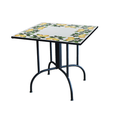 Tavolino Quadrato Mosaico LEMON Verdelook