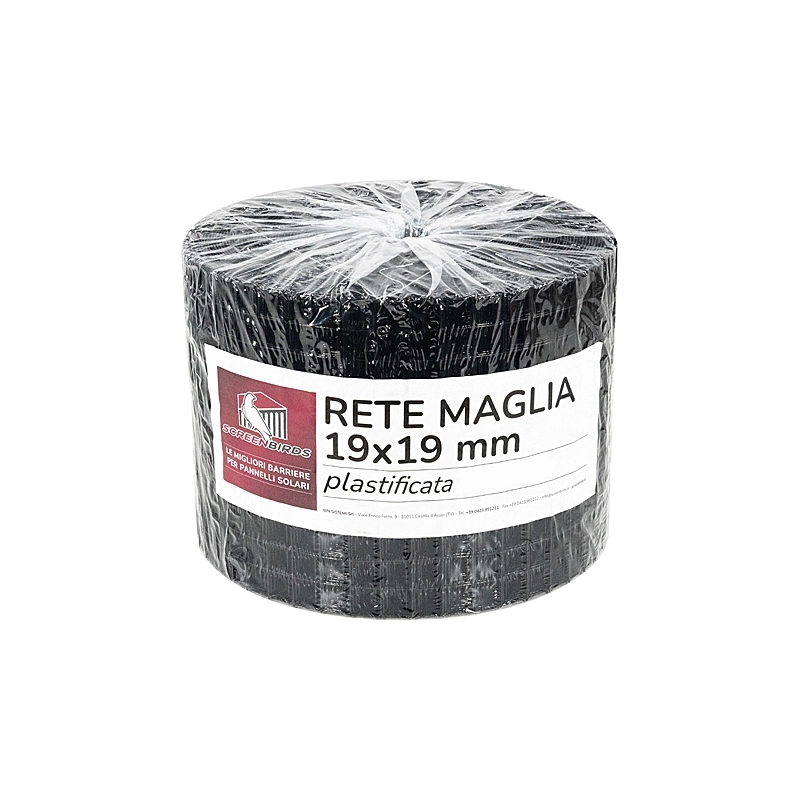 Rete plasticata nera