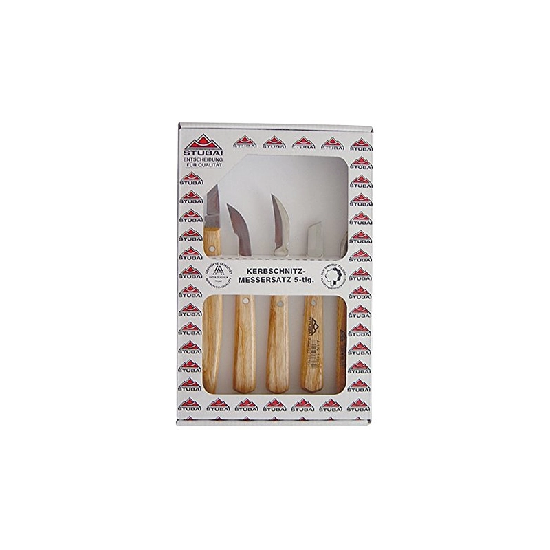 SET 5 PEZZI COLTELLI SCULTORE
