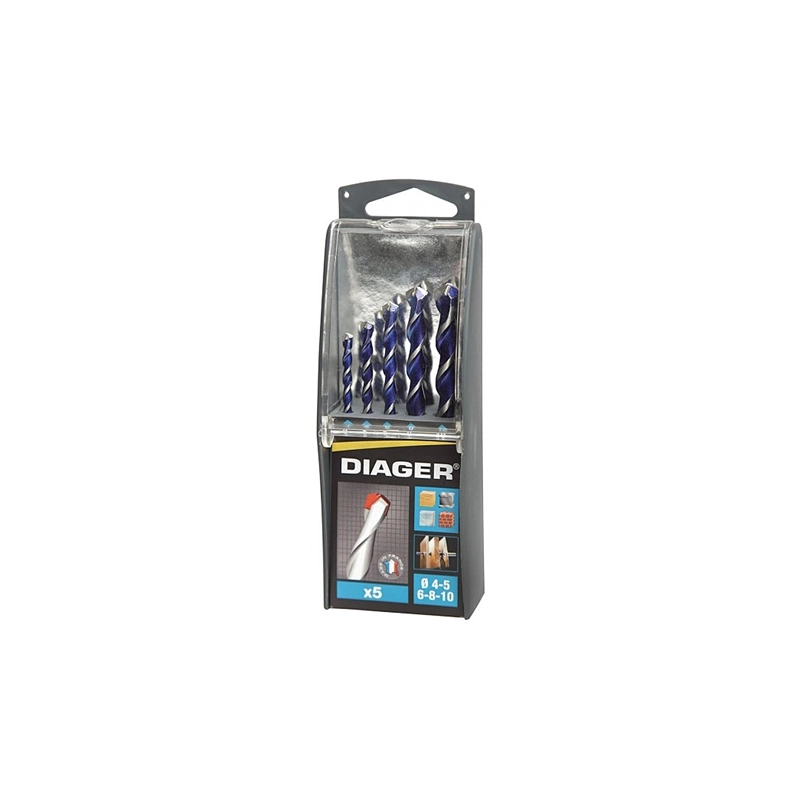 SET 5 PUNTE MULTIMATERIALE ART.215B